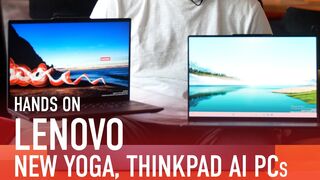 Hands On: Lenovo Embraces Snapdragon X Elite CPU in New Yoga, ThinkPad AI PC