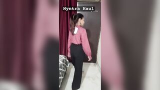 MYNTRA TRY ON HAUL #myntra #myntrahaul #top #clothing #shorts #youtubeshorts #youtube