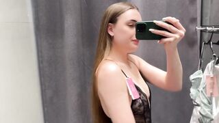 [4K] Transparent Try on Haul 2024 | See-Through Fabric & No Bra Trend