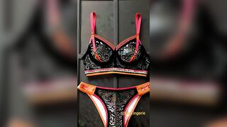 ????????Luxury Lingerie????Strappy bralette and pantie bikini Fashion Style???? #108