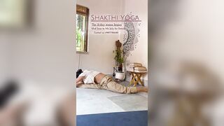 Practice with me for your healthy body ???? #yoga #ytshorts #health #flexibility