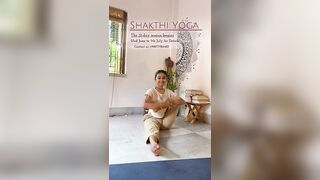 Practice with me for your healthy body ???? #yoga #ytshorts #health #flexibility