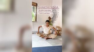 Practice with me for your healthy body ???? #yoga #ytshorts #health #flexibility