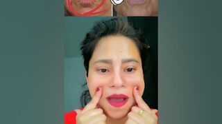 ♨️???? yoga for around mouth wrinkles,lips wrinkles, smoking ???? wrinkles anti-aging yoga try it ????#shorts