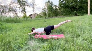Home Yoga Workout Stretching Flow