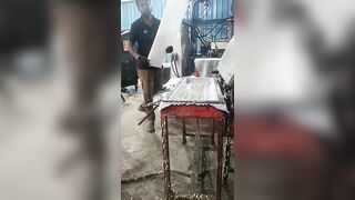 flexible form seat rickshaws molding video