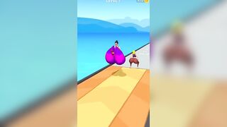 twerk race 3d running funnycrazy #short #gameing #youtubeshorts #twerkracegame