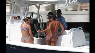 Boats Babes and Bikinis enjoying the Miami River | Chit Flix