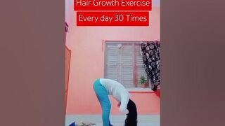 Stretching Hair growth Exercises#shortvideo