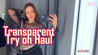 Transparent ❤Try on Haul❤ 2К Girls MAy 24