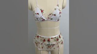 Pretty bowknot lingerie! Exquisite and charming, making you feel confident and feminine.