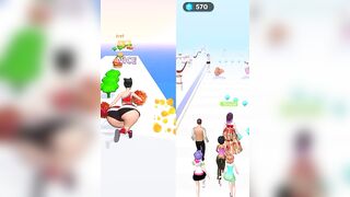 Play 12345 Levels Tiktok Mobile TWERK RACE 3D New Satisfying Gameplay Update Freeplay Max Skills,run