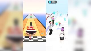 Play 12345 Levels Tiktok Mobile TWERK RACE 3D New Satisfying Gameplay Update Freeplay Max Skills,run