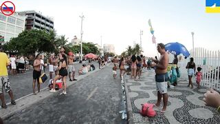 ONLY HERE????BIKINI 4K walk Leblon Beach ???? BEST Carnival ???? Rio de Janeiro | BRAZIL | BIKINI WALK????