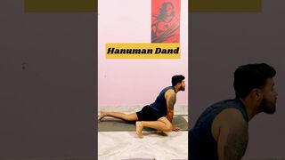 Hanuman Dand and its benefits. #hanumandand #hanumandandakam #dand #yoga #dandasana #yogalife #fit