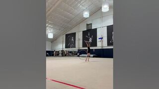 Can you repeat?????????#rhythmicgymnastics#gymnast#gymnastics#rg#hoop#toss#flexible#2k