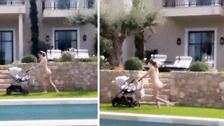 DILETTA LEOTTA IN BIKINI: ALLENAMENTO DIVERTENTE CON LA FIGLIA ARIA!