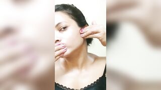 Quick Face Yoga Lower Face Massage Routine#shorts #faceyoga #stayglamrsbeauty #facemassage #facialm