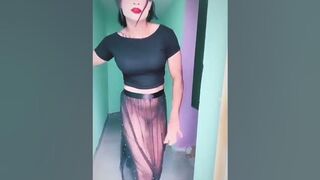 transparent skirt, try on haul #tryonhaul2024 #tryon #tryonwithme #bigbanks