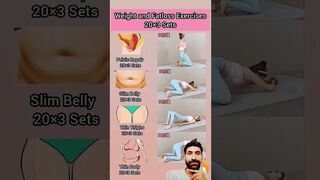 weight loss exercise at home⏩????️????????????????????#weightlossexercise #fitness #yoga