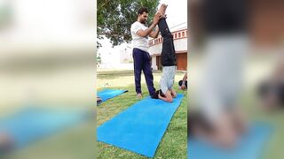 yoga practice????‍♀️ #stayfityogapankaj#trending #viral#yoga#motivation #youtube@Stayfityogapankaj