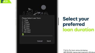 KCB FLEXIBLE LOAN Via USSD •522#