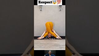 Respect????????|| The girl has a flexible body #shorts #respect