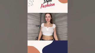 Transprent TRY ON HAUL #transparent #fashionclothing #fashionshorts #shorts