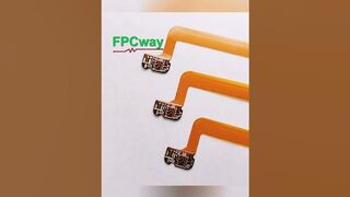 Flex PCB Details Display!!!#fpcway #fpc #flexpcb #flexible #flex #pcb #pcba #rigid #pcbassembly