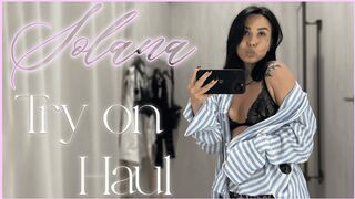 [4K] ???? Try On Haul: Transparent Clothes Edition! ????