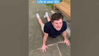 #30s #over30 #stretching #comedy