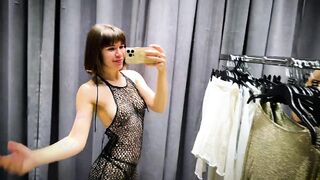 [4K] See-Through Transparent Clothes | Try on Haul Transparent | Transparent Dress