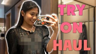 4K TRANSPARENT SEE THROUGH TRY ON! | TRY-ON HAUL | BEST ONE YET!