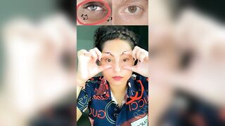 ????????yoga for reduce dark circle, hollow eyes,sunken eyes,wrinklesfree eyes antiaging yoga tryit#shorts