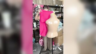 4K TRANSPARENT Lingerie Dresses TRY ON with Mirror View! | maria TryOn