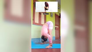 unlock your PADAHASTASANA????????#tutorial #youtube #shorts #explore #yoga #trending #foryou