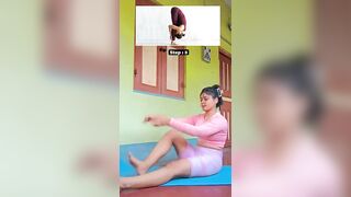 unlock your PADAHASTASANA????????#tutorial #youtube #shorts #explore #yoga #trending #foryou