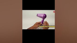 Philips HP8100/46 Compact Hair Dryer| 2 Flexible heat setting| ThermoProtect #shortvideo