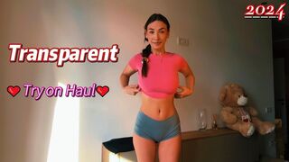 Transparent ❤Try on Haul❤ 2К Girls June 7