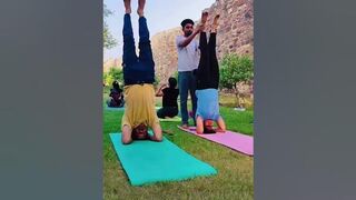 Morning Advance Yoga Session ???? ????????✅Lohagad Kila Bharatpur Rajasthan ????