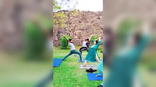 Morning Advance Yoga Session ???? ????????✅Lohagad Kila Bharatpur Rajasthan ????