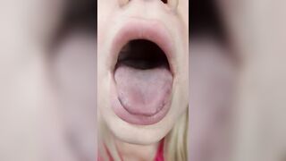 Juicy Tongue Stretching ASMR | Marilyn | @SoftRelaxMedia #tongue #stressrelief #relaxing #stretching