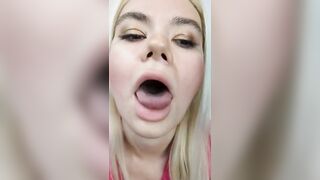 Juicy Tongue Stretching ASMR | Marilyn | @SoftRelaxMedia #tongue #stressrelief #relaxing #stretching