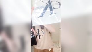 [4K] Transparent Clothes with Olivia | See-Through Try On Haul At The Mall