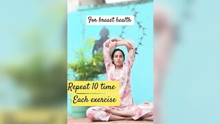 #yogaforbreasthealth #yogaformentalhealth #meditation #yoga #easyyogaposes #yogaforbeginners