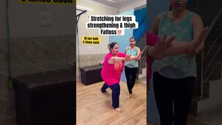 Lower body strengthening exercise????#shorts #viral #trending #ytshorts #yoga #stretching #strength