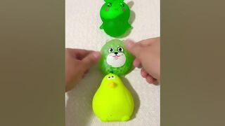 squishy green toys fidgets ???? #viral #wee #sounds #trending #stressrelief #squishy #stretching #fun