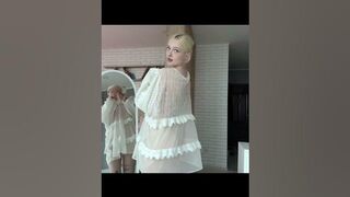 Beautifull model try on haul #tryonhaul #clothingchallenge #fashion #shortsvideo
