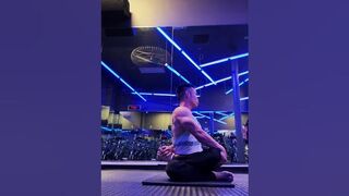 Hand to foot back stretching #geometrydash #shortsviral #fitness #yoga