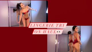 Lingerie try on haul ????